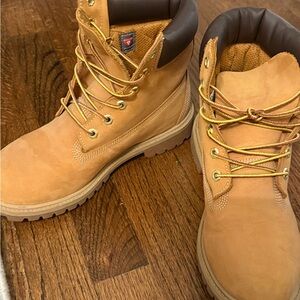 Timberland Tan Leather Boots
